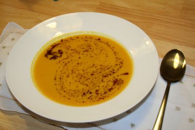 Immer wieder lecker: Cremesuppe vom Hokkaido
